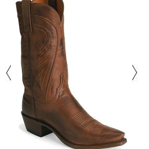 Lucchese Handmade 1883 Bart Ranch Hand Cowboy Boots - Snip Toe